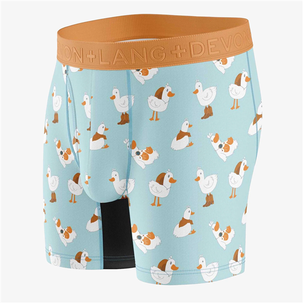 Devon Lang Men's Boxers Journey Cowboy Ducks