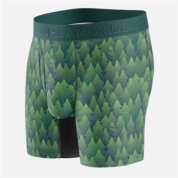 Devon Lang Men's Boxers Journey Pines