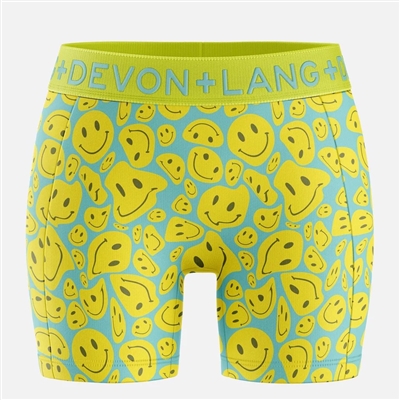 Devon Lang Women's Bria Boxers Smilies Emojis