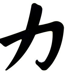 "Strength" Chinese Character