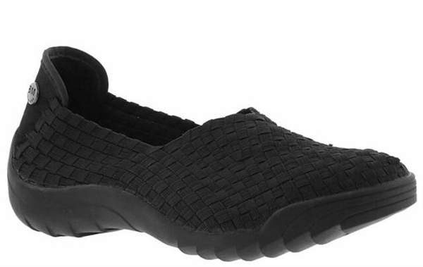 Bernie Mev popular Women's Gummies Fly Slip On Sneakers - Black