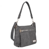 Travelon Anti-Theft Heritage Hobo Bag Pewter