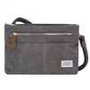 Travelon Anti-Theft Heritage Small Crossbody Pewter