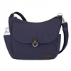 Travelon Anti-Theft Courier Hobo Crossbody Bag Navy