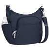 Travelon Anti-Theft Classic Crossbody Bucket Bag Midnight