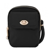 Travelon Anti-Theft Tailored Crossbody Phone Pouch Black Onyx