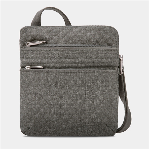 Travelon Anti-Theft Boho Slim Bag Grey Heather