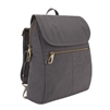 Travelon Anti-Theft Signature Slim Backpack Smoke