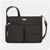 Travelon Anti-Theft Essentials Patch Pocket Crossbody Black