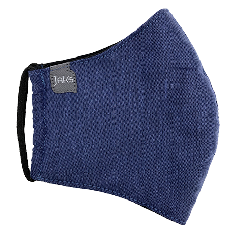 Face Mask Unisex Jak's Dark Denim