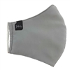 Face Mask Unisex Adult Jak's Silk Grey