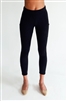 Bamboo Black Side Pocket Leggings