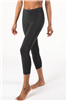 Bamboo Leggings Capri Charcoal