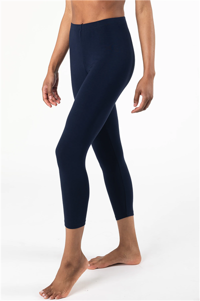 Bamboo Leggings Capri Ink