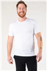 Bamboo T-shirt Men's Crew Neck Short Sleeve White