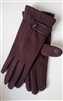 Touchscreen Knit Gloves with Button Detail