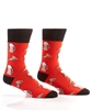 YoSox Socks Men's Crew Pizza and Beer