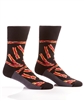 YoSox Socks Men's Crew Bacon