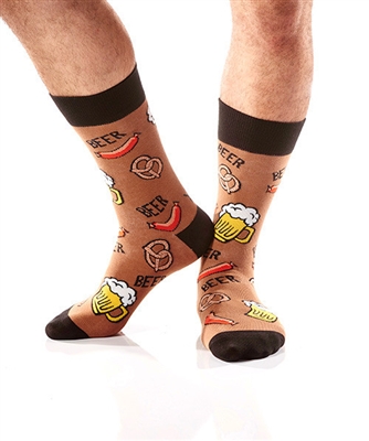 YoSox Socks Men's Crew Beer