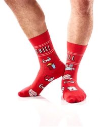 YoSox Socks Men's Crew Chill