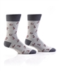 YoSox Socks Men's Crew Candy Cane Mini