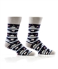 YoSox Men's Crew Socks Let's Go Boating