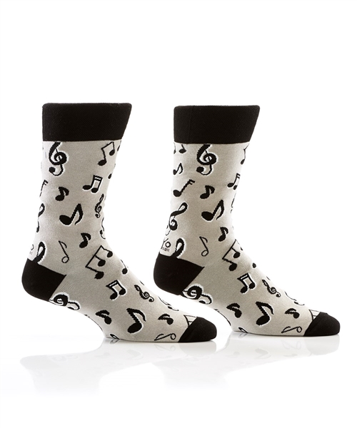 YoSox Men's Socks Music Notes