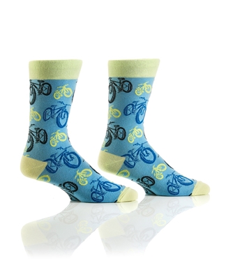 YoSox Socks Men's Crew Cycling Hit the Trails