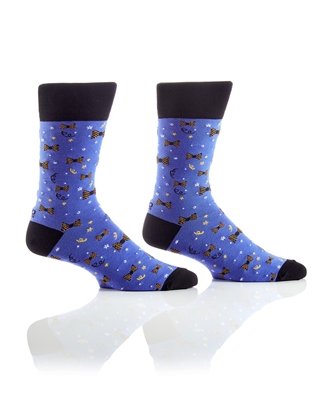 YoSox Men's Crew Socks Best Dressed