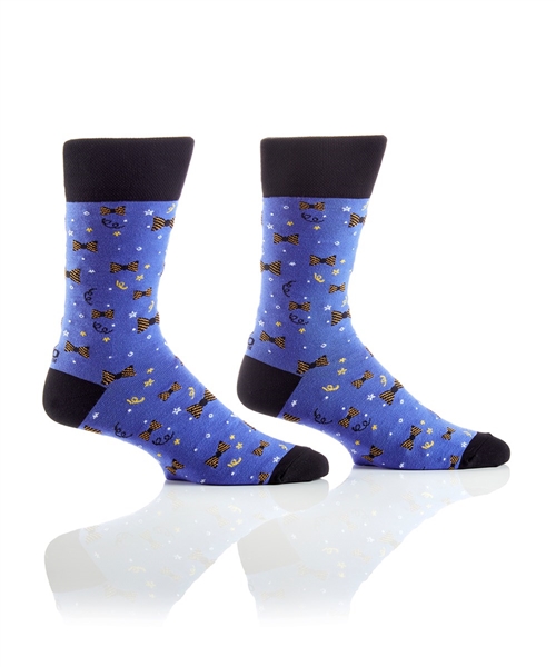 YoSox Men's Crew Socks Best Dressed