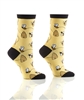 YoSox Women's Crew Socks Busy Bee