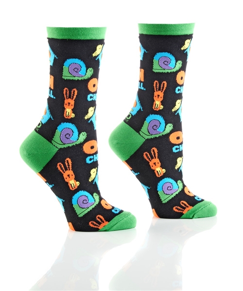 YoSox Women's Crew Socks Garden Hangs