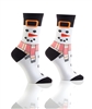 YoSox Women's Crew Socks Frosty