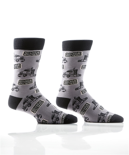 YoSox Men's Crew Socks Truck Drivers