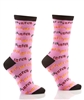 YoSox Women's Crew Socks I'm Fun