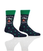 YoSox Men's Crew Socks Campfire Life Better