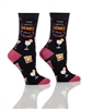 YoSox Women's Crew Socks Mixed Drinks