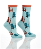 YoSox Women's Crew Socks Muskoka Chair