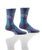 YoSox Men's Crew Socks Visa Stamps