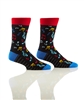 YoSox Socks Men's Crew Music Classic