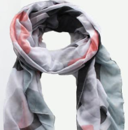 Scarf Camouflage Grey