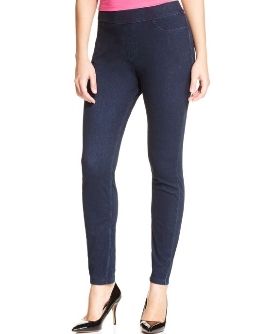 Hue stretch denim sales leggings