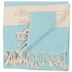 Turkish Hand Towel Diamond Aqua