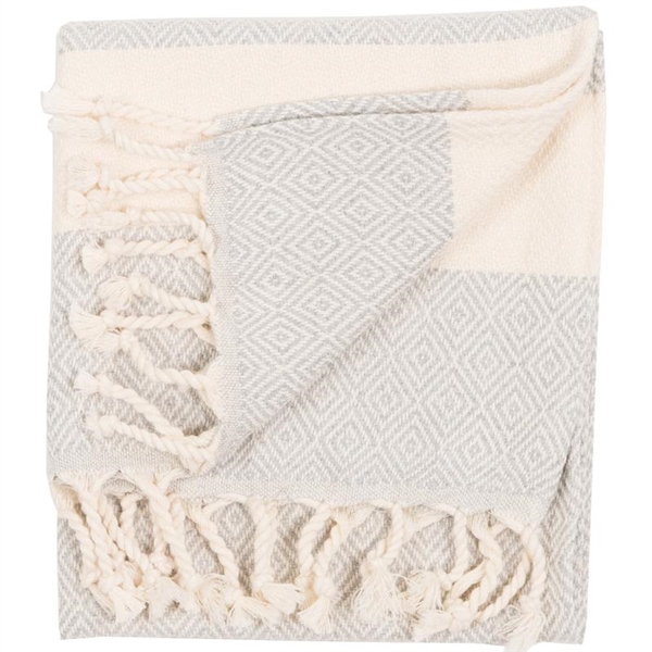 Turkish Hand Towel Diamond Mist