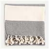 Turkish Hand Towel Diamond Slate