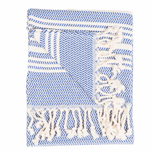 Turkish Hand Towel Hasir Navy