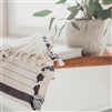 Turkish Hand Towel Kaya Black