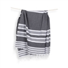 Turkish Towel Ariel Black