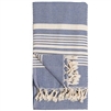 Turkish Towel Hasir Navy