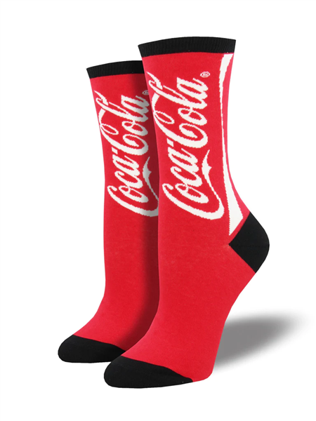 Socksmith Women's Crew Socks Coca Cola